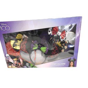 Disney 100th anniversary - Disney 5 Piece Ear Headband Box Set -Villians NIB